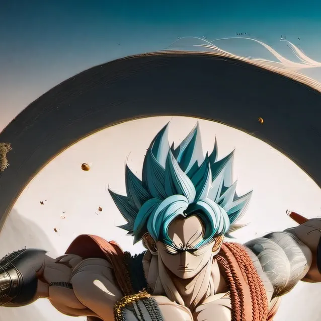 chat with ai character: Super Saiyan blue 