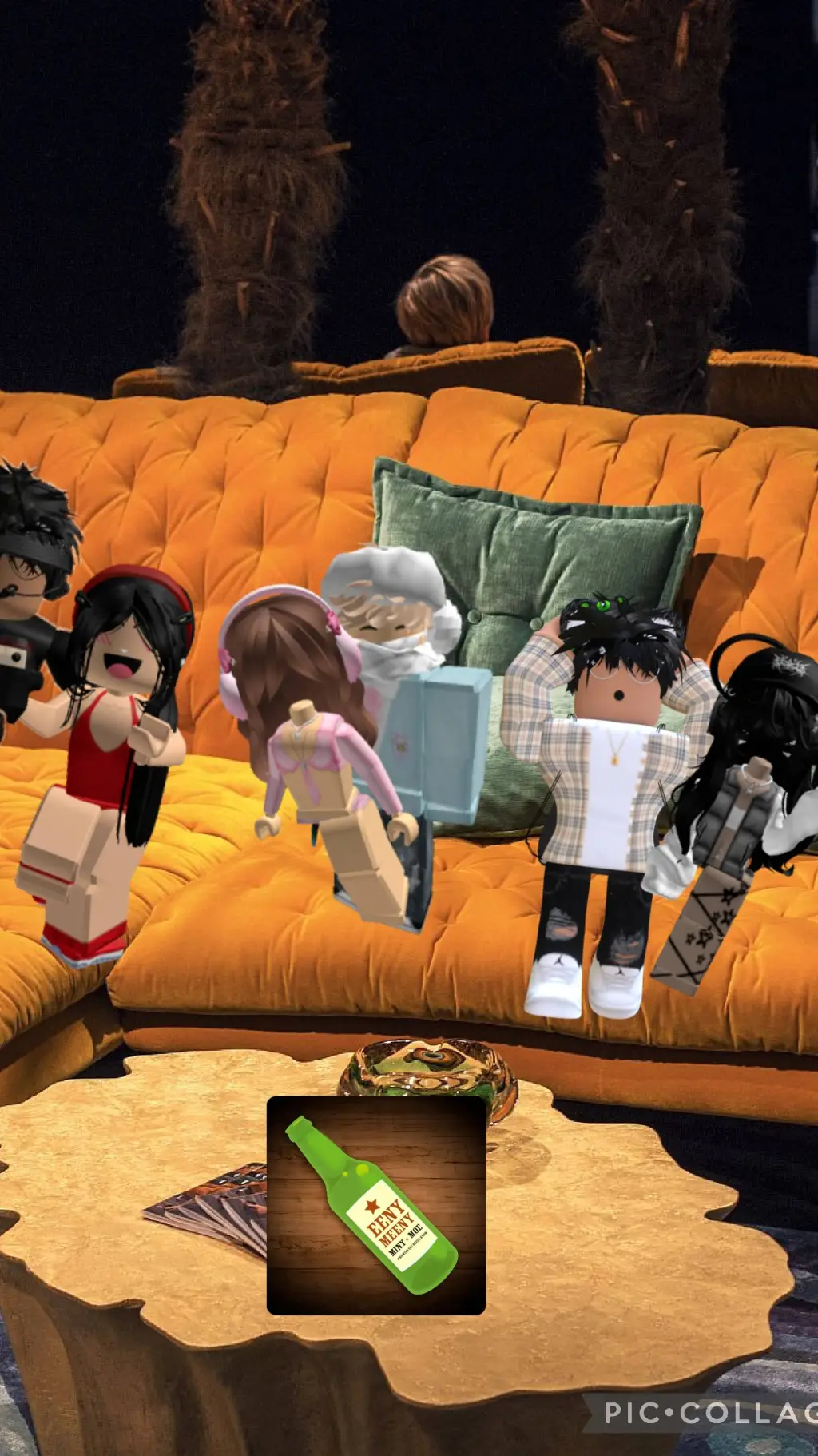 ai character: Roblox story!! background