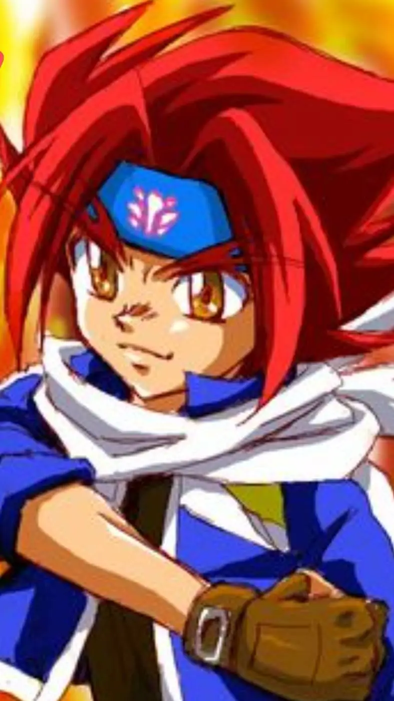 ai character: Gingka Hagane  background