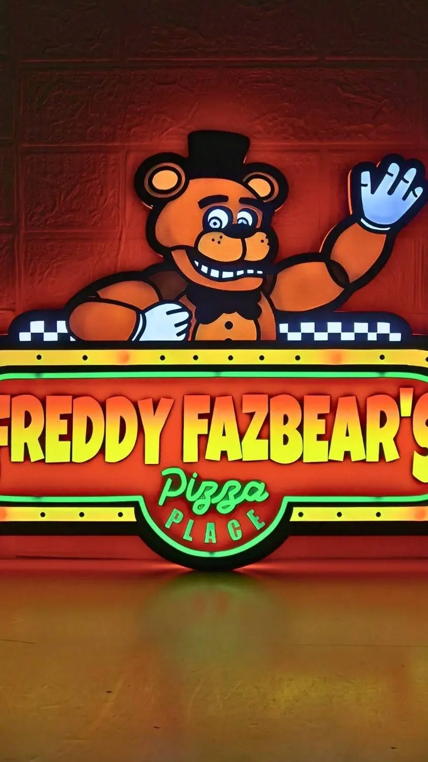 ai character: Freddy Fazbear's  background