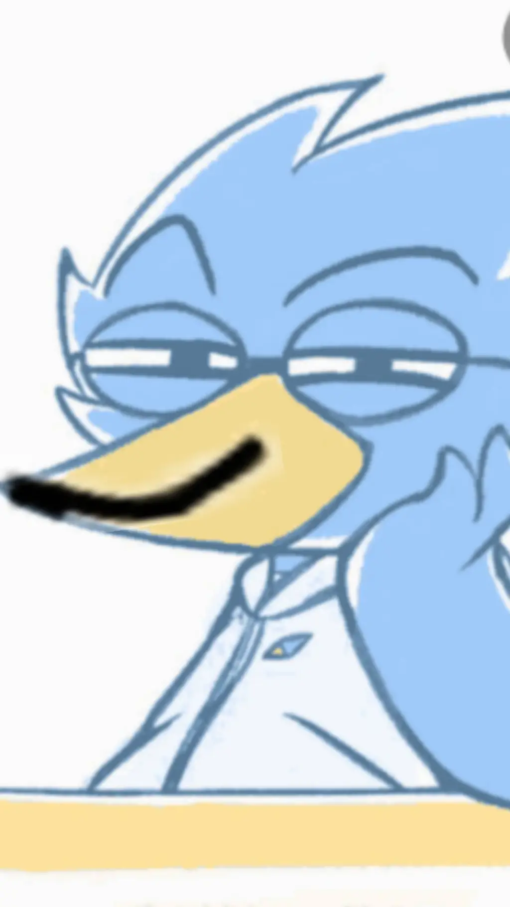 ai character: THE KING BERDLY  background