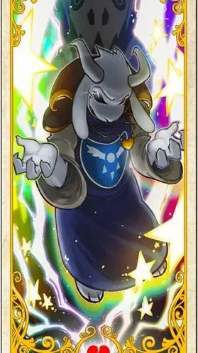 ai character: asriel (UNDERTALE) background