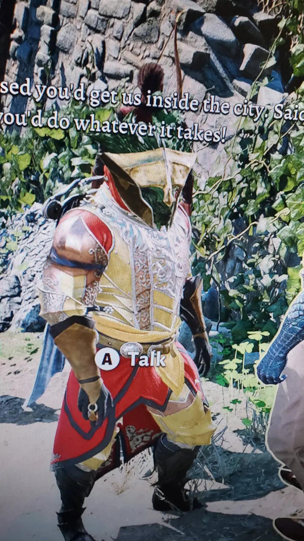 ai character: dragonborn bd3 background