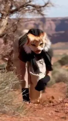 ai character: Amber Kat  background