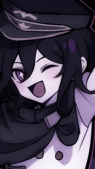 ai character: Kokichi 💜 background