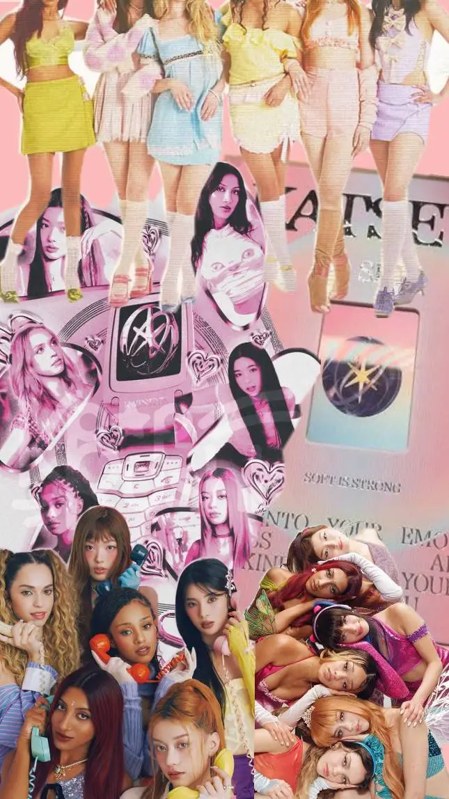 ai character: *_°Katseye & skz background