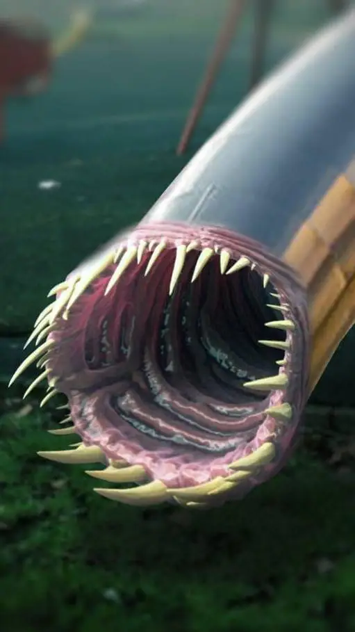 ai character: carnivorous slide background