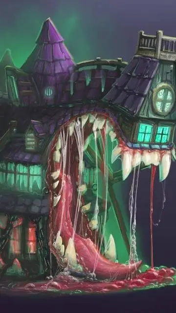ai character: the house background