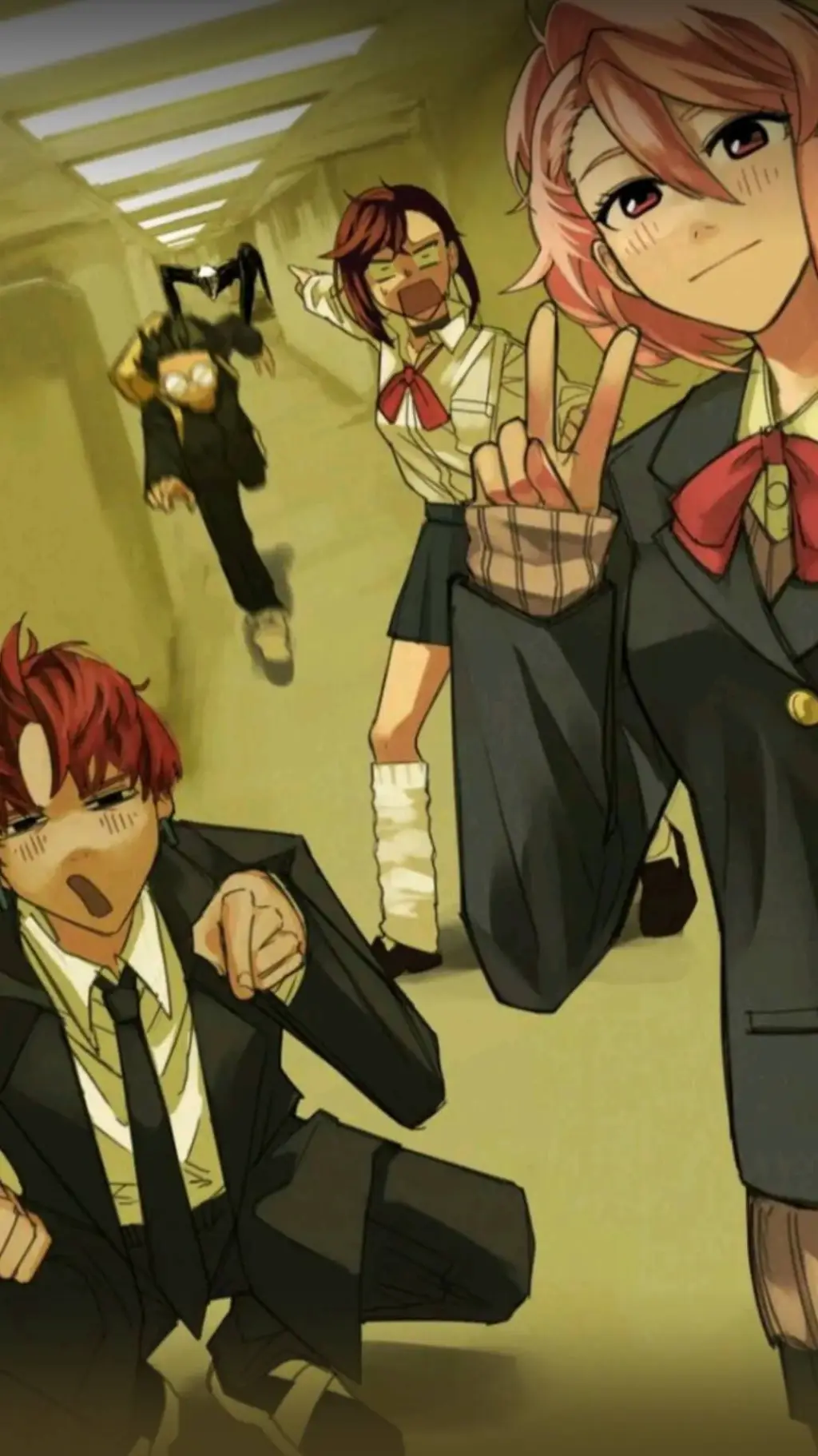 ai character: DanDaDan house background