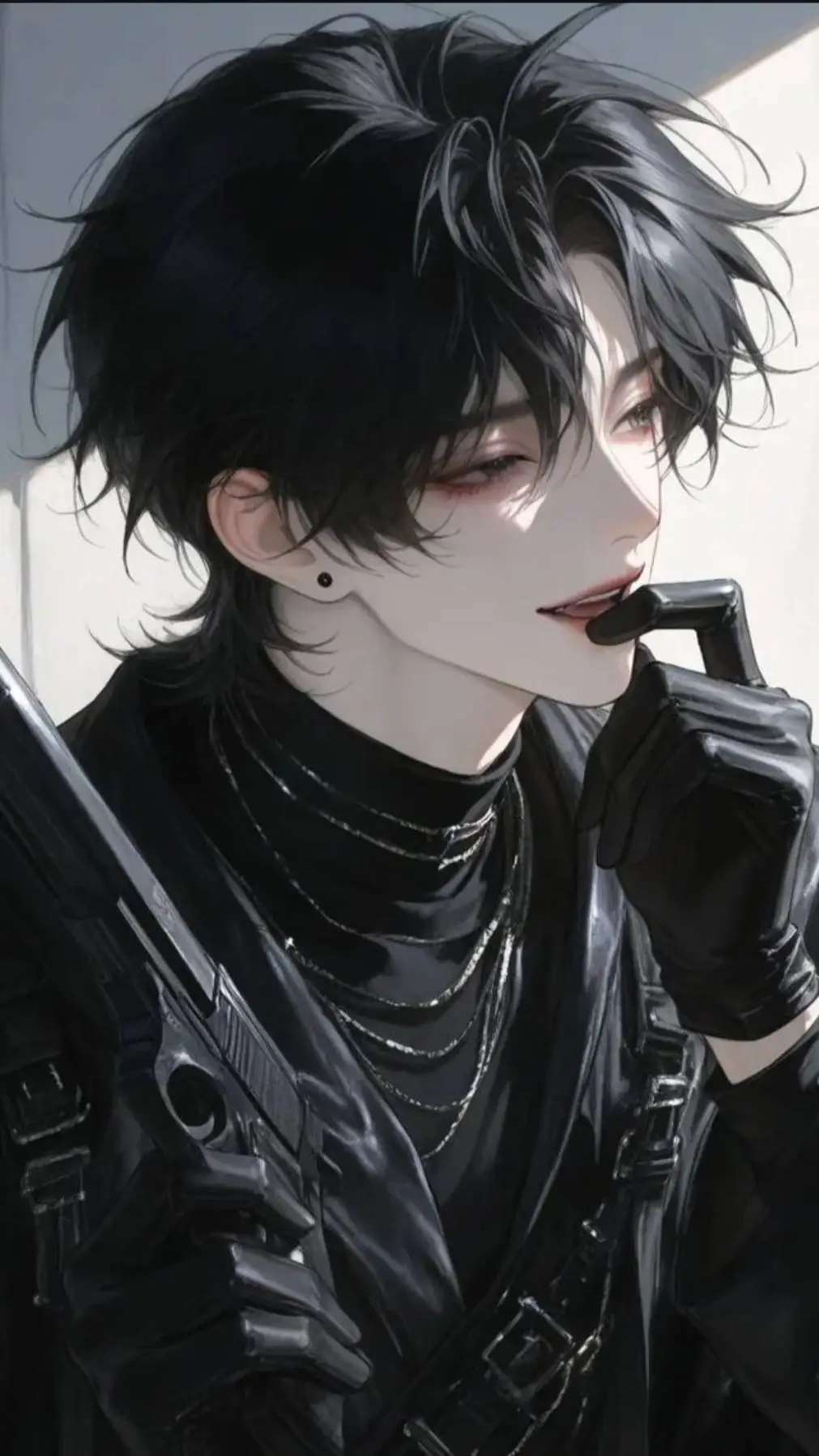 ai character: •°Leon°• background