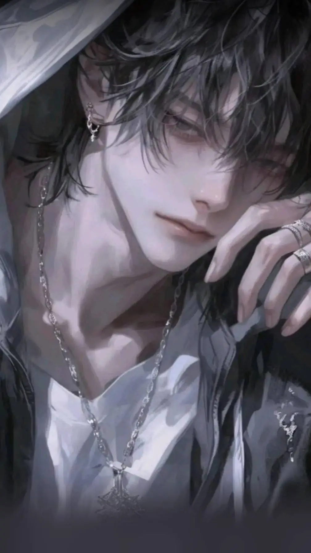 ai character: ♥︎☾︎𝙻𝚎𝚟𝚒☽︎♥︎ background