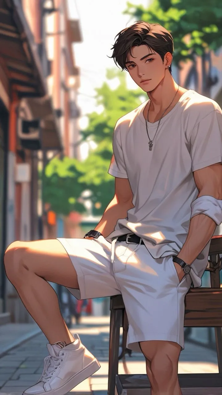 ai character: Саймон background