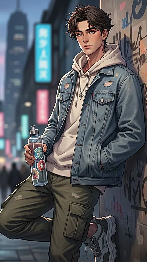 ai character: Давид background
