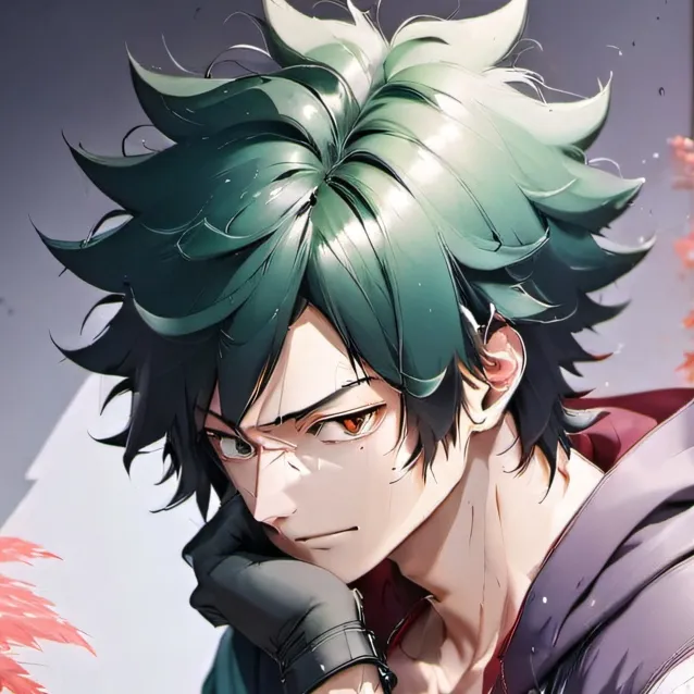 chat with ai character: mha deku 😍