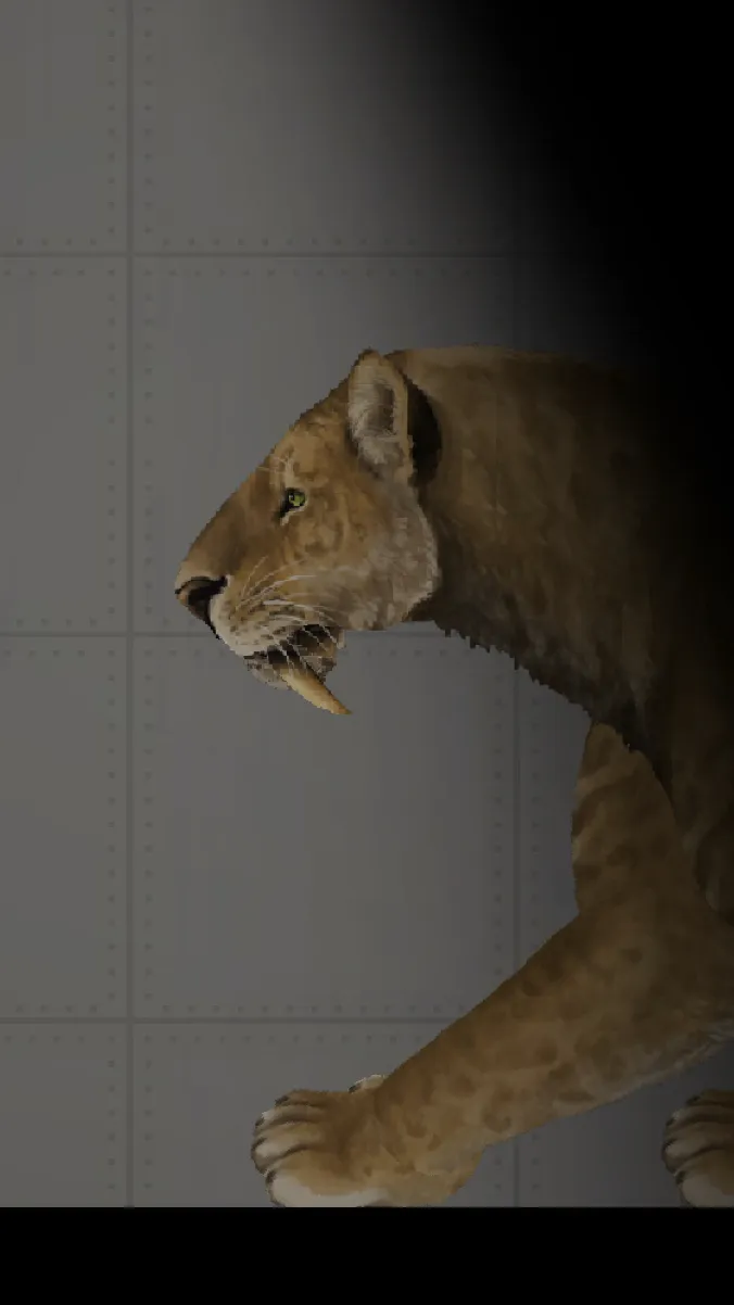 ai character: Smilodon background