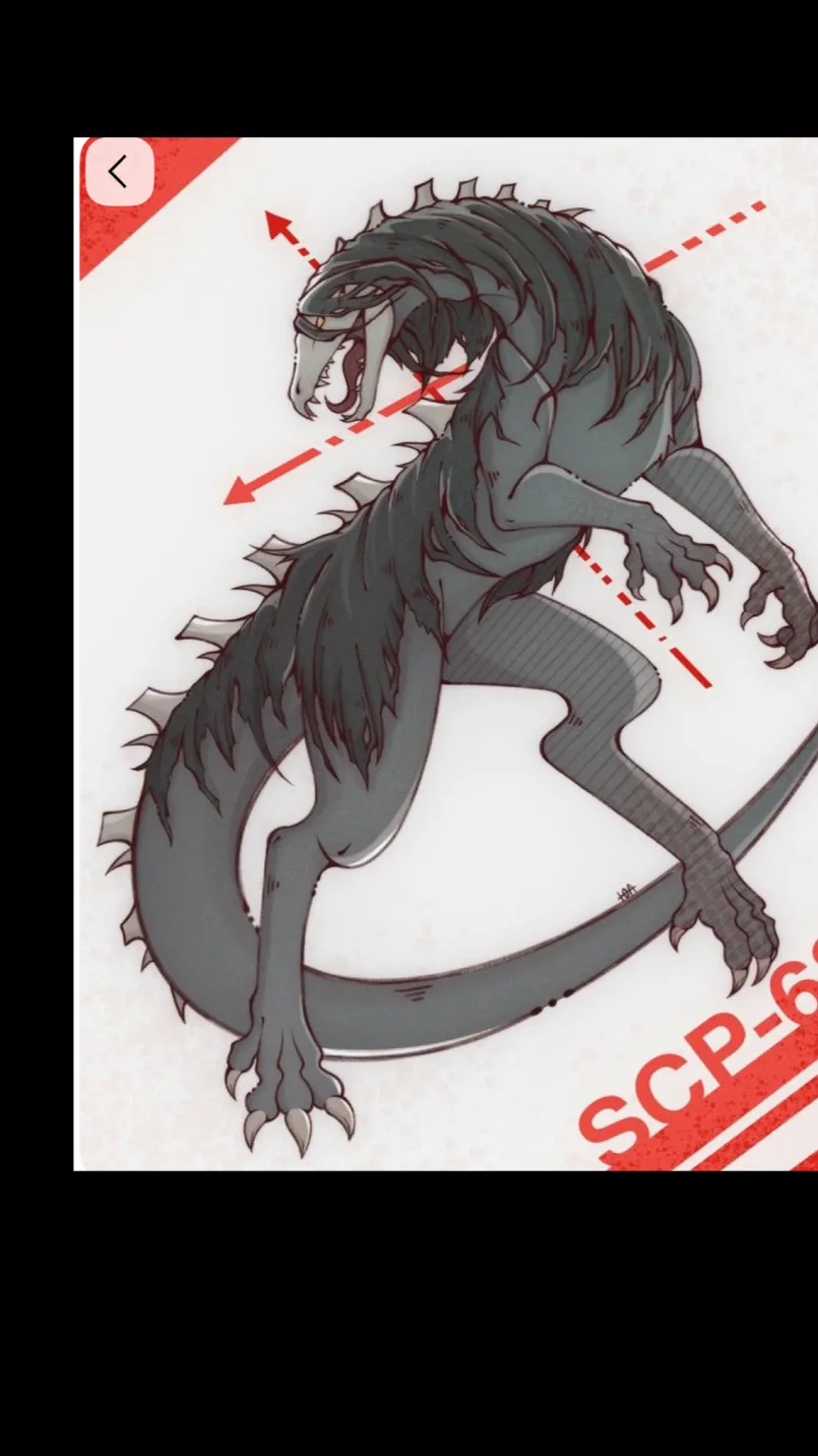 ai character: SCP-682 background