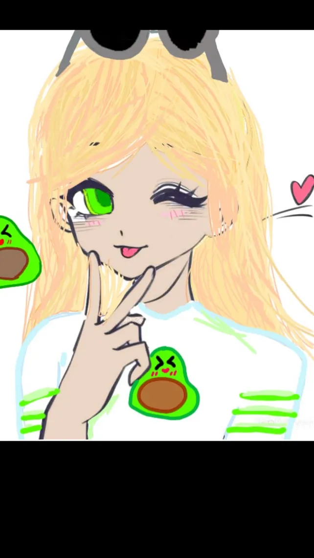 ai character: Avocado￼playz background