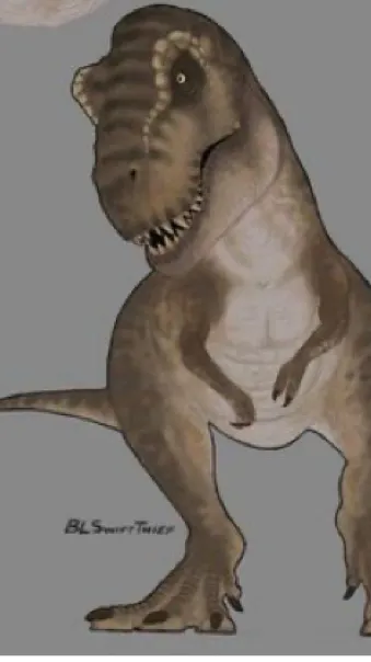 ai character: Rexy￼ background