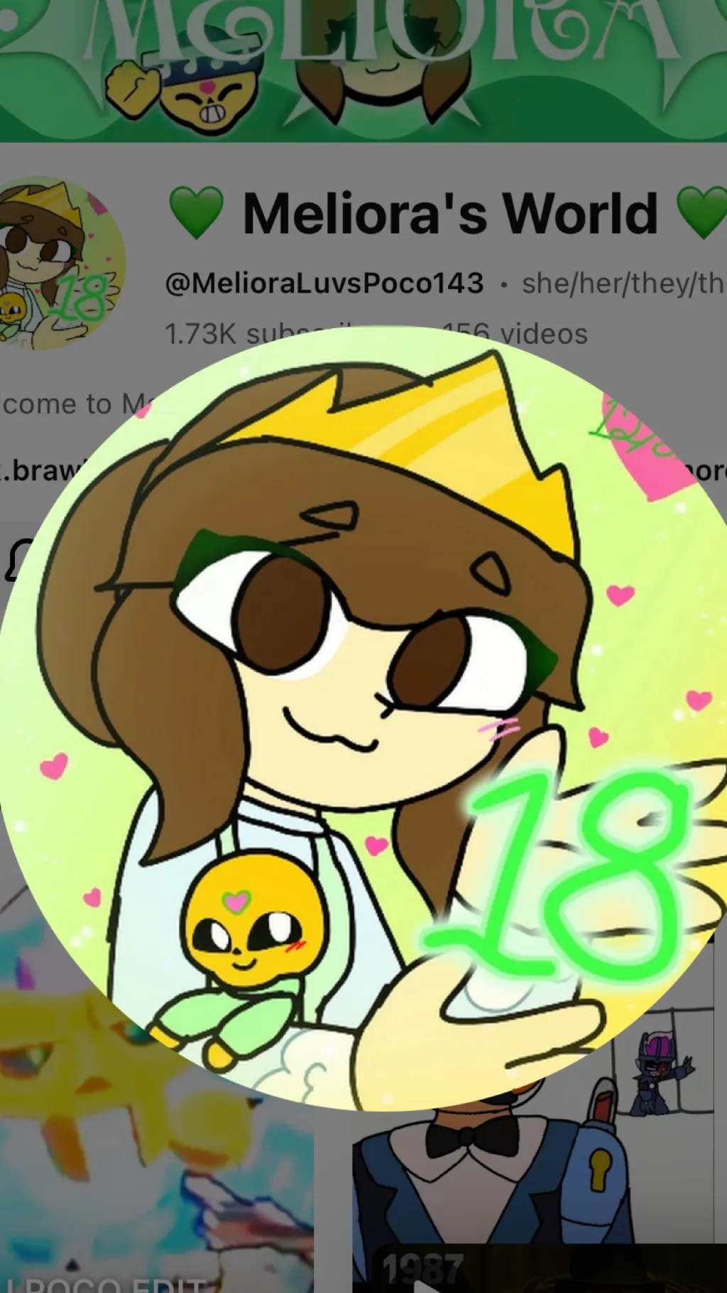 ai character: Meliora background