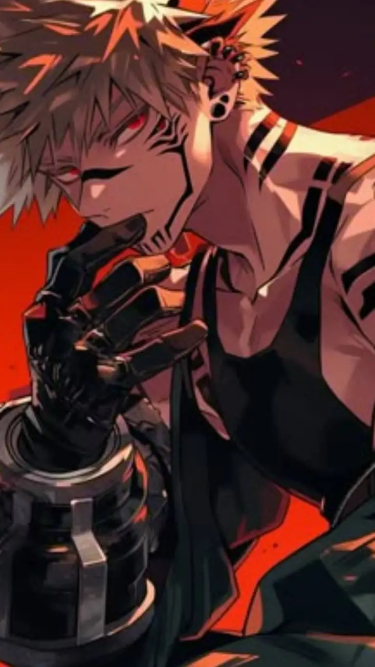 ai character: Villain katsuki background