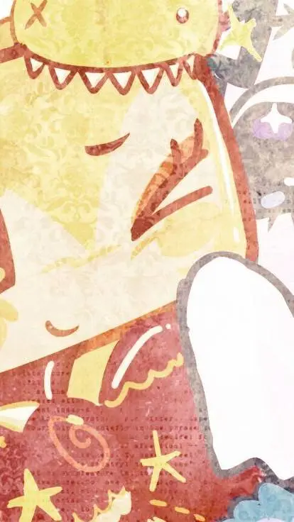 ai character: fossilcleaning background