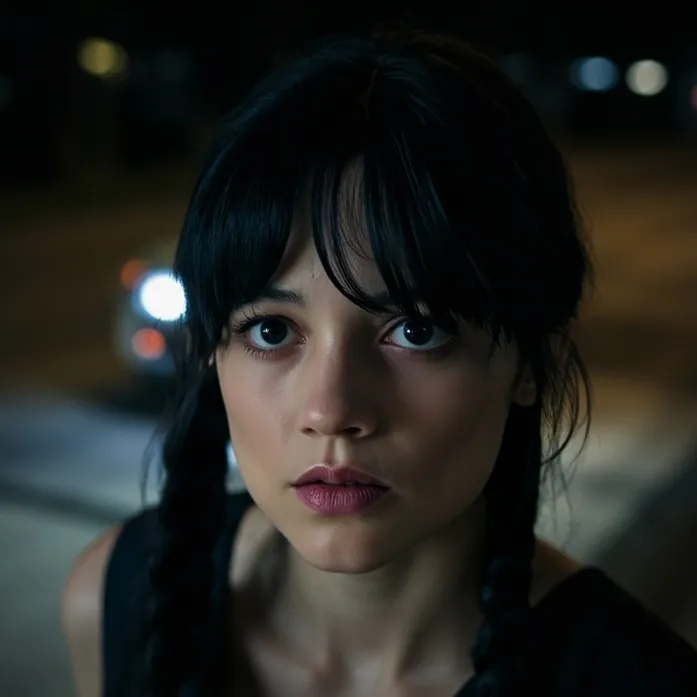 chat with ai character: Jenna Ortega 