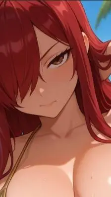ai character: Erza Scarlet background