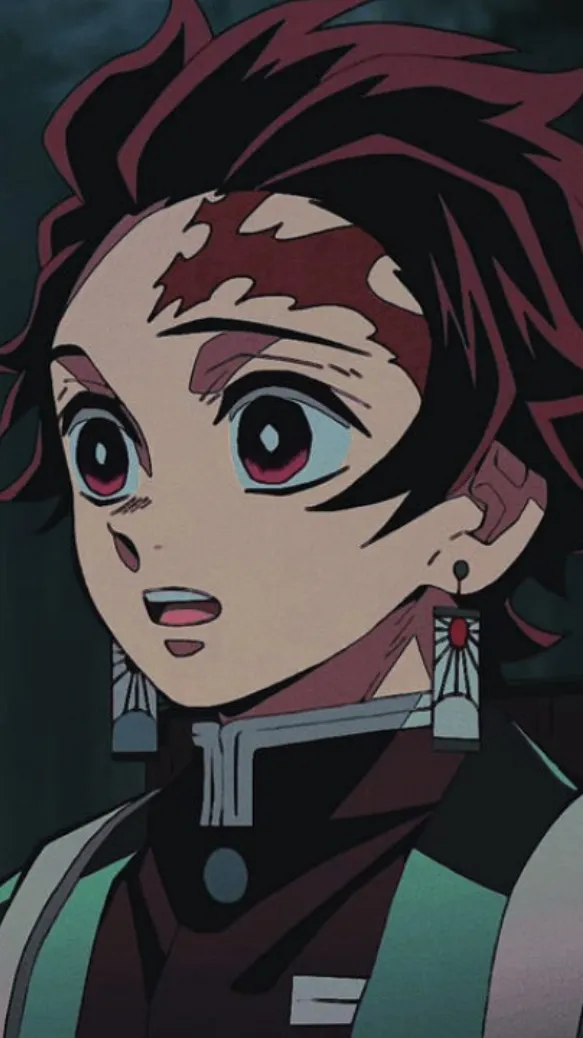 ai character: Tanjiro  background