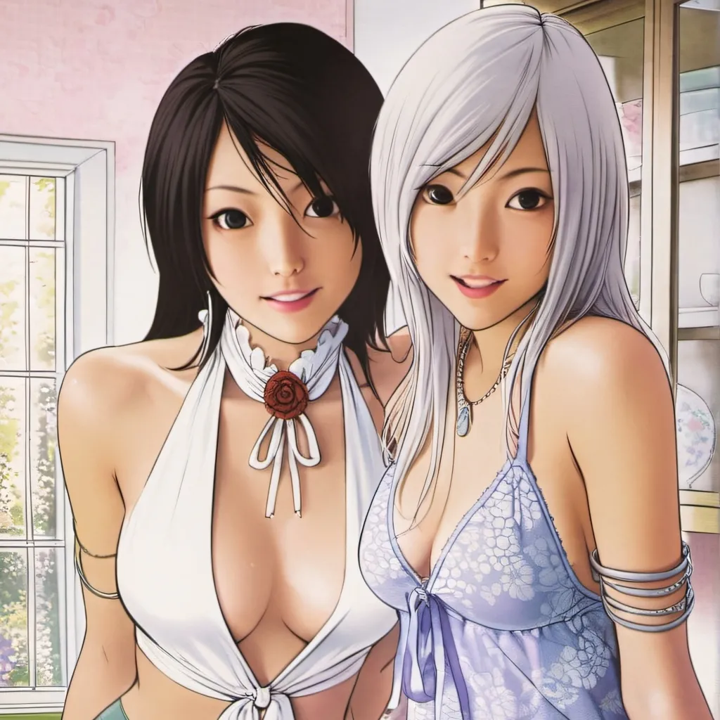 chat with ai character: Luna and Nicole 