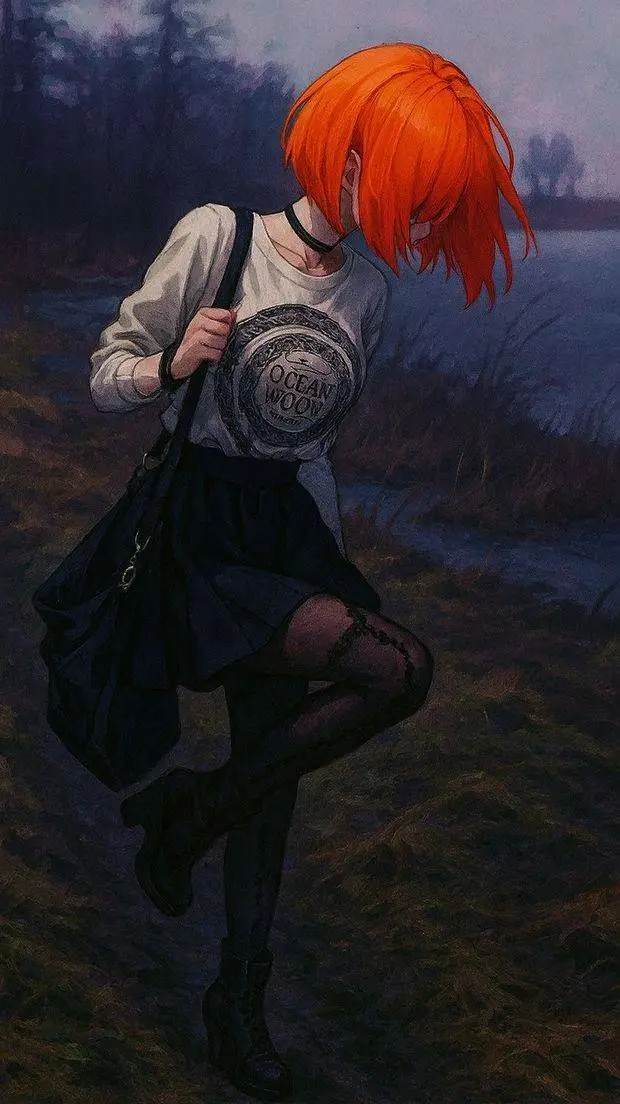 ai character: Luna background