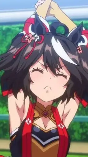 ai character: Kitasan Black background