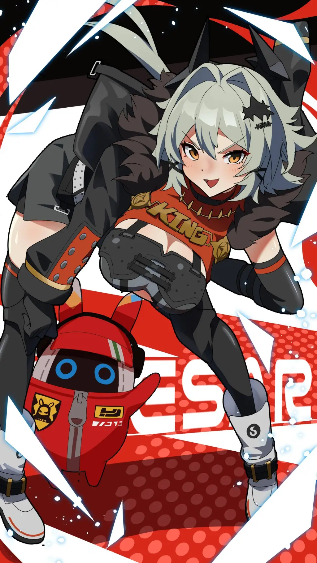 ai character: Caesar King background