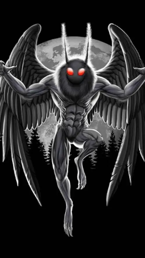 ai character: life as mothman background