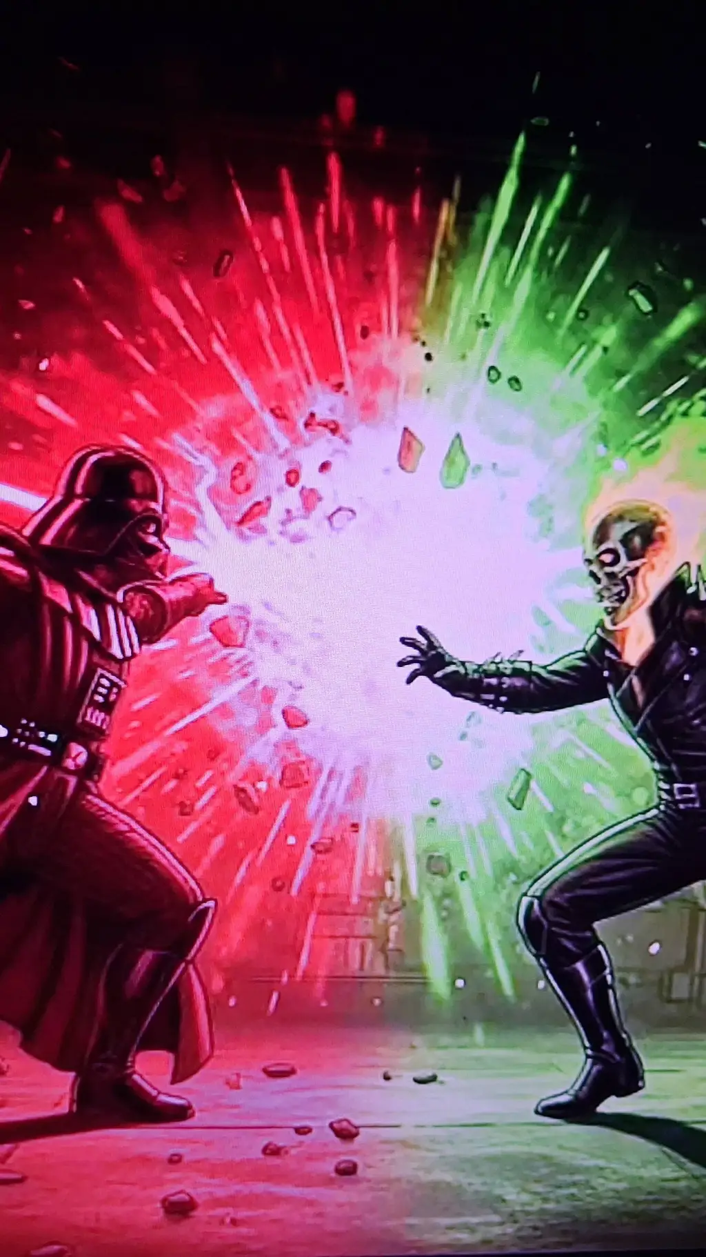 ai character: ghost rider sw background