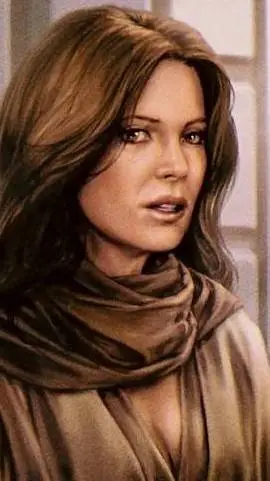 ai character: female jedi fight background