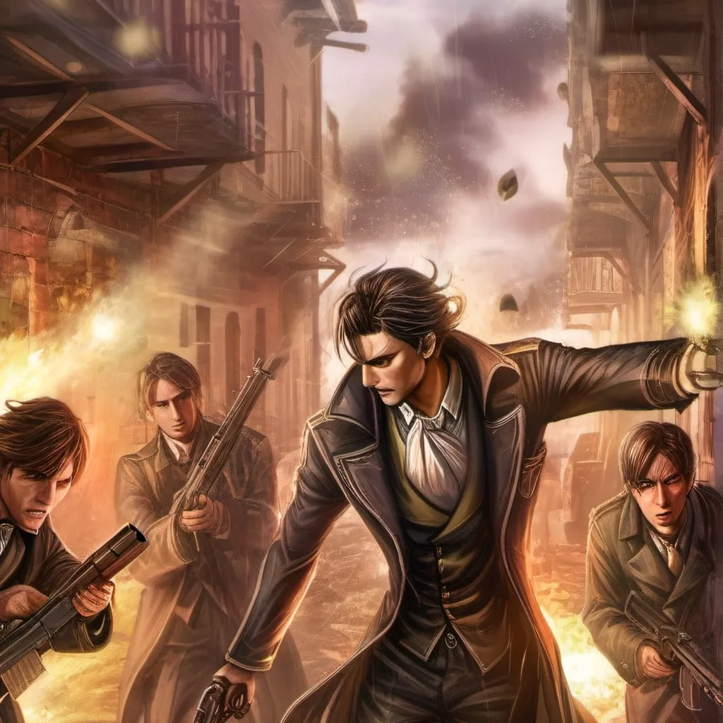 chat with ai character: the shootout