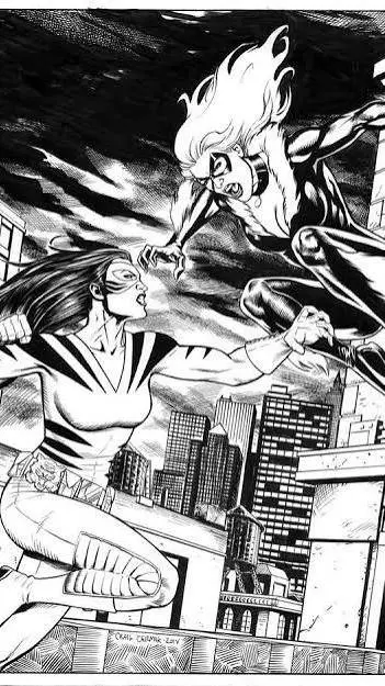 ai character: marvel catfight  background