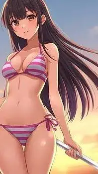 ai character: leah and Mia  background