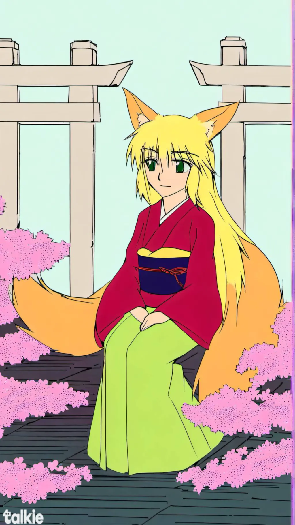 ai character: Mayor Akira  background