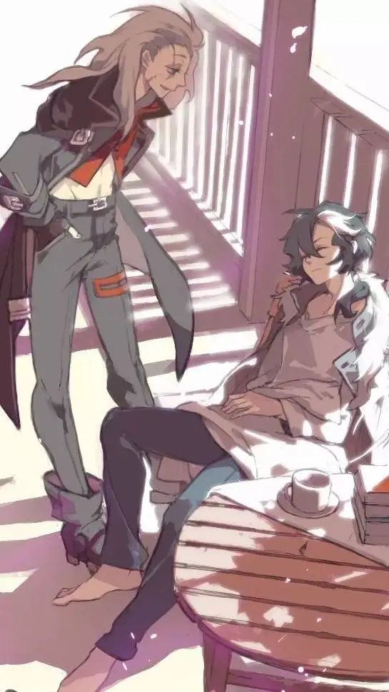 ai character: Mikhail and Yuliy  background