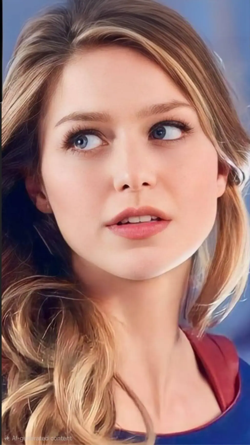 ai character: Supergirl background