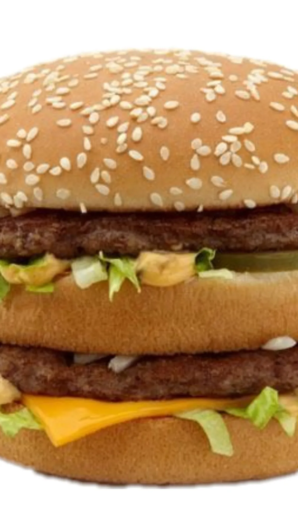 ai character: Double Hamburger background