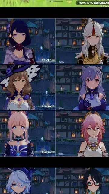 ai character: Genshin impact background