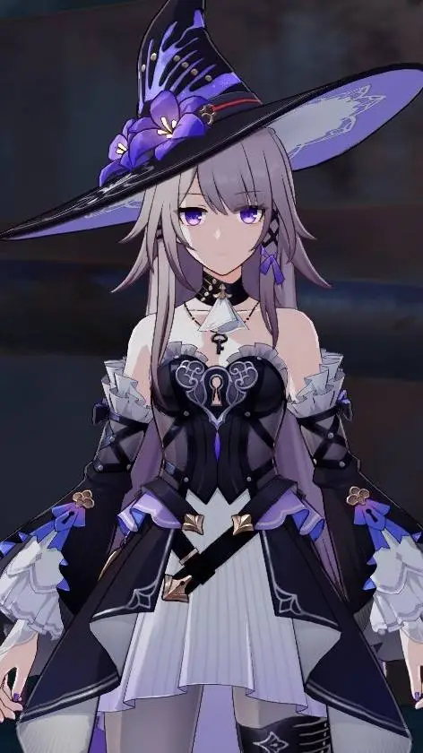 ai character: The Herta (Honkai) background