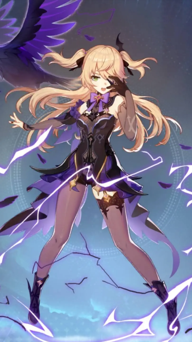 ai character: Fischl background