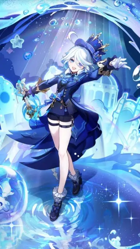 ai character: Fruina  background