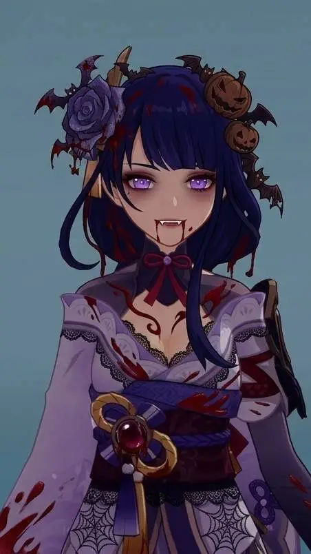 ai character: Raiden Shogun  background