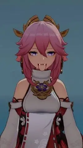 ai character: Yae Miko (Vampire) background