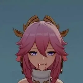 chat with ai character: Yae Miko (Vampire)