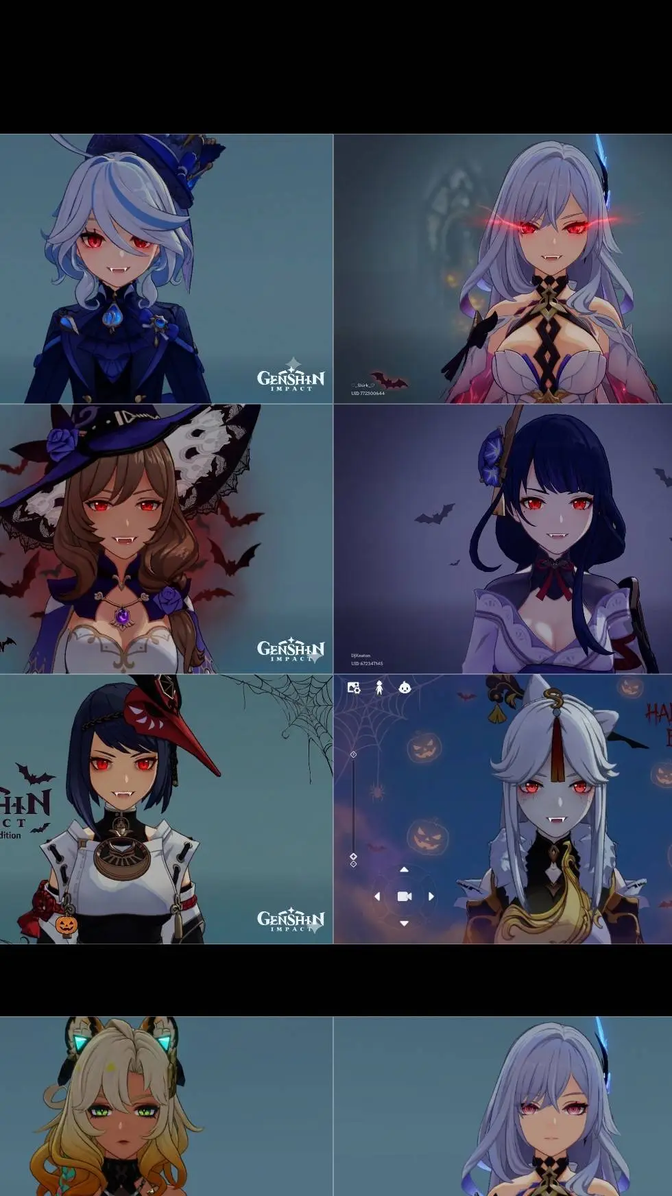 ai character: Vampire group  background